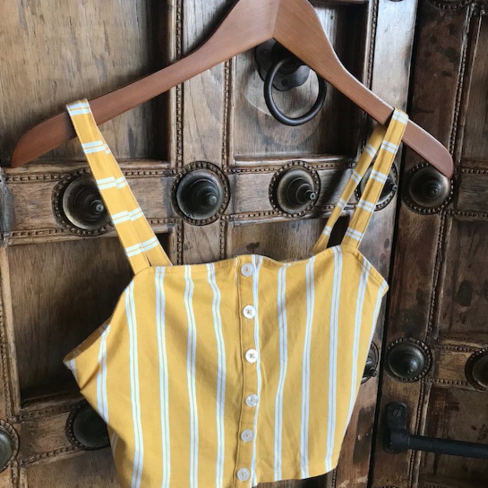 Tank top with button down front. Me to We, PacSun.